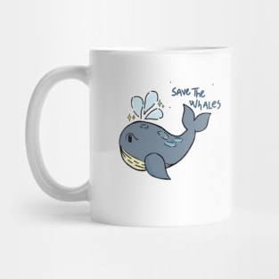 SAVE THE WHALES Mug